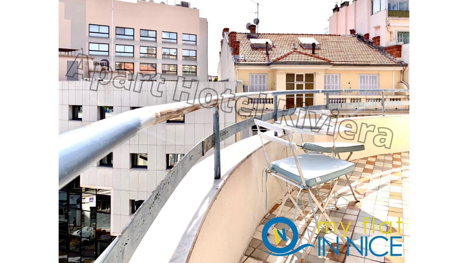 Aparthotel Riviera - Grimaldi - Carre D'Or - Bigger 1 Bedroom Apartement Ac - Balcony - 5Mn Promenade Des Anglais - Balcon Palais Alphonse Karr 1 ニース エクステリア 写真